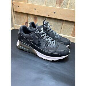 Nike Air Max 90 Essential Womens Sneakers Size 7 Black & White